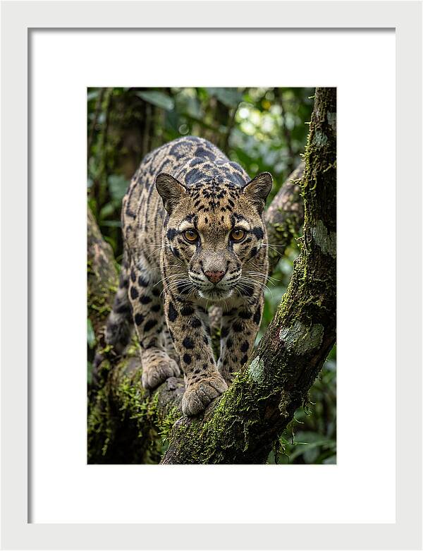 Asian Clouded Leopard Close Up