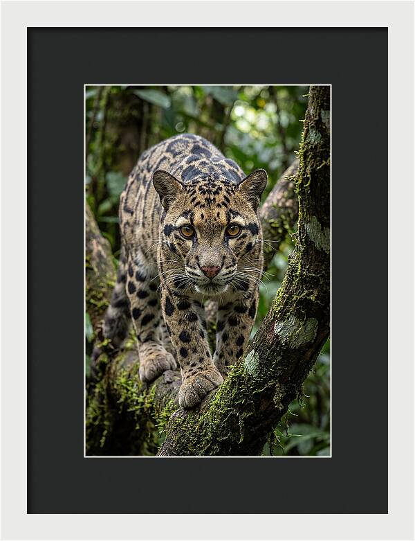 Asian Clouded Leopard Close Up