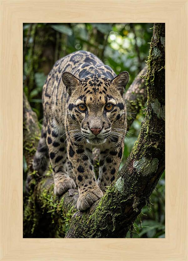 Asian Clouded Leopard Close Up