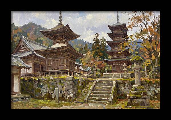 Asian Temple Serenity
