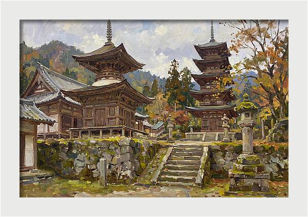 Asian Temple Serenity