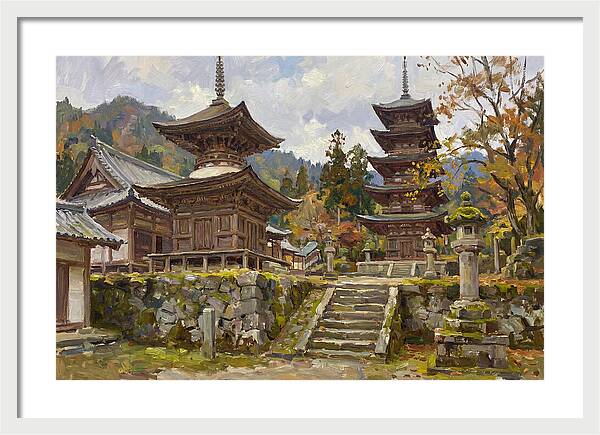 Asian Temple Serenity