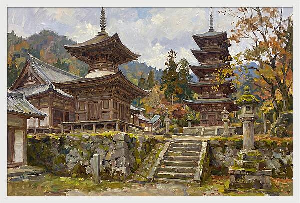 Asian Temple Serenity
