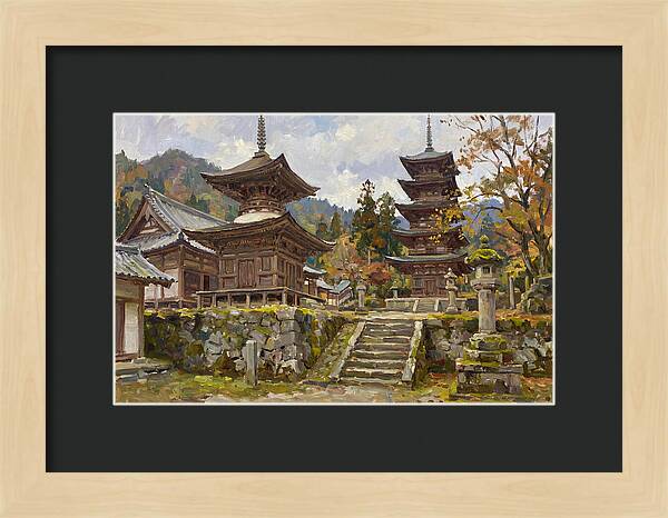 Asian Temple Serenity