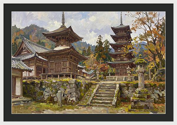 Asian Temple Serenity