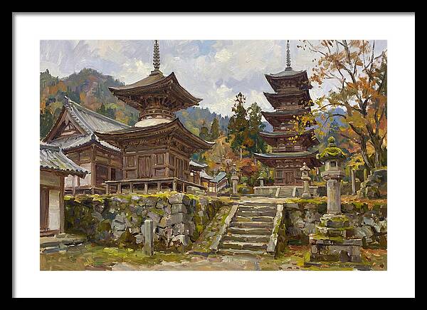 Asian Temple Serenity