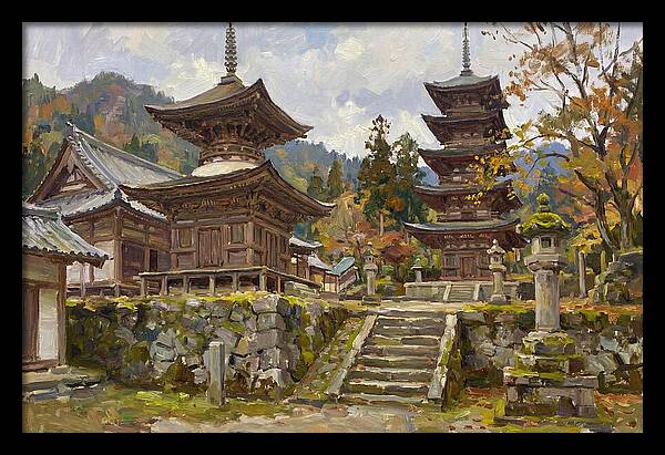 Asian Temple Serenity