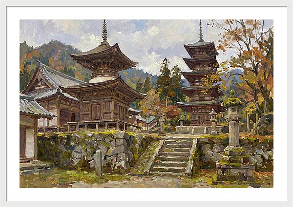 Asian Temple Serenity