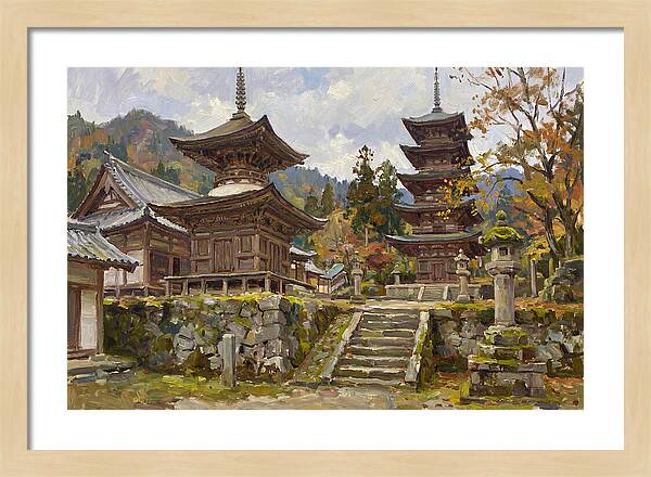 Asian Temple Serenity