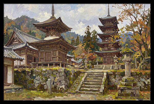 Asian Temple Serenity