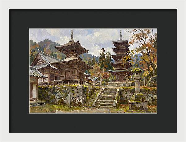 Asian Temple Serenity