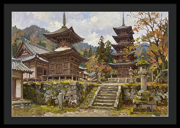Asian Temple Serenity