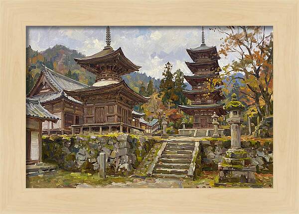 Asian Temple Serenity