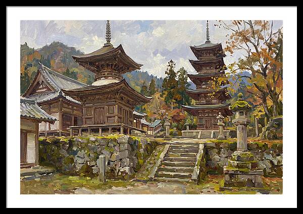 Asian Temple Serenity