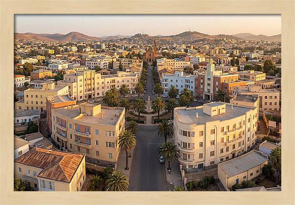 Asmara Art Deco Cityscape