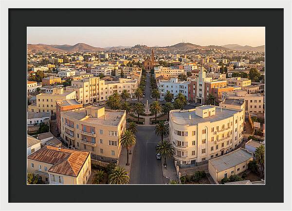 Asmara Art Deco Cityscape