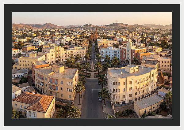 Asmara Art Deco Cityscape