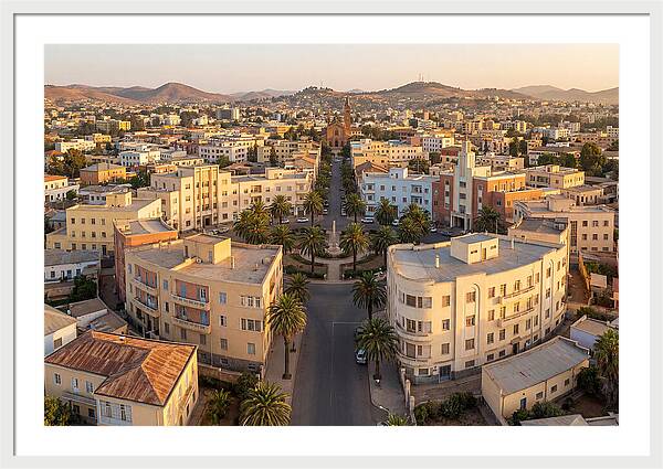 Asmara Art Deco Cityscape