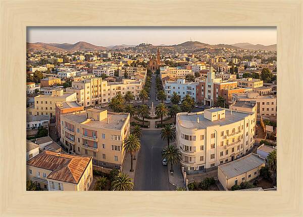 Asmara Art Deco Cityscape