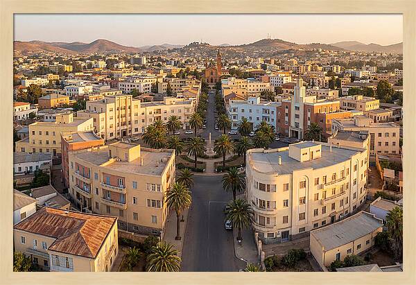 Asmara Art Deco Cityscape