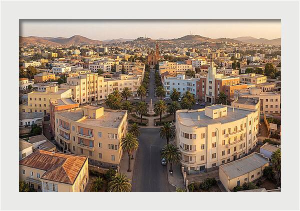 Asmara Art Deco Cityscape