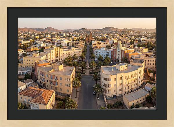Asmara Art Deco Cityscape
