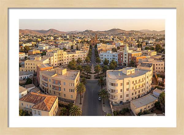 Asmara Art Deco Cityscape