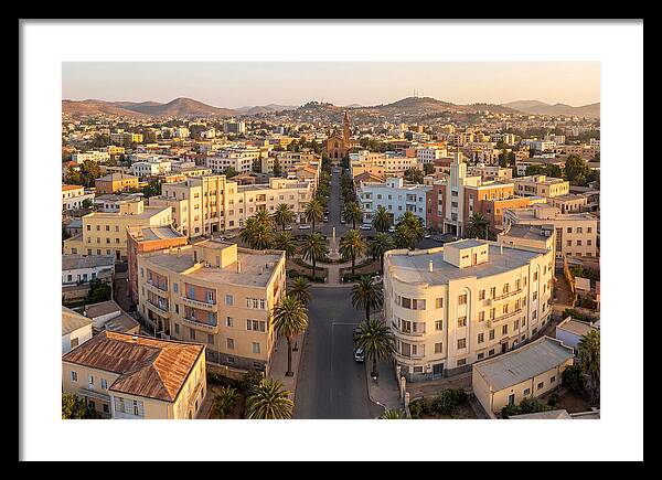 Asmara Art Deco Cityscape