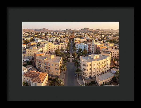 Asmara Art Deco Cityscape