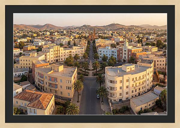 Asmara Art Deco Cityscape