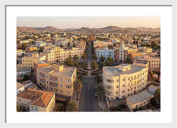 Asmara Art Deco Cityscape