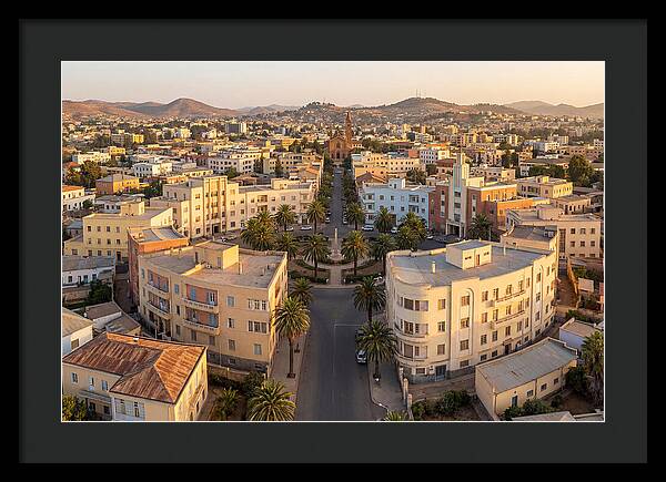 Asmara Art Deco Cityscape