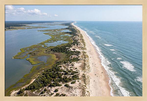 Assateague Island Aerial View