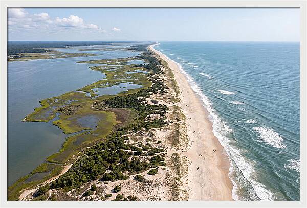 Assateague Island Aerial View