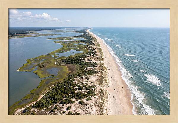 Assateague Island Aerial View
