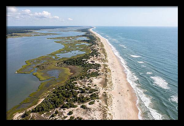 Assateague Island Aerial View