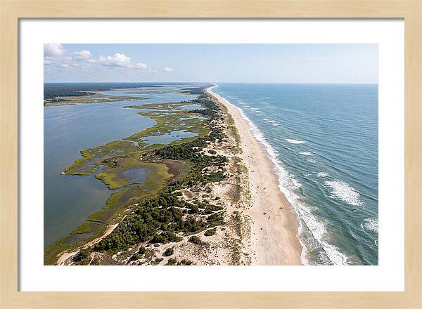 Assateague Island Aerial View