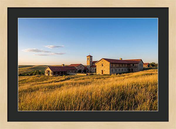 Assumption Abbey At Sunset