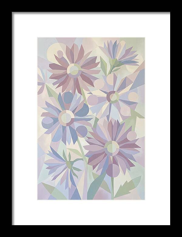 Aster Flowers In Soft Mauve