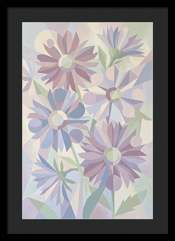 Aster Flowers In Soft Mauve