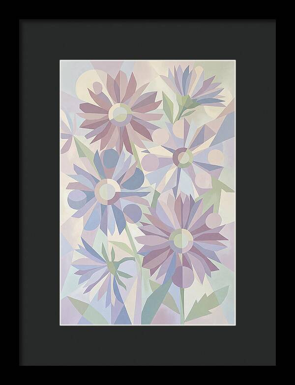 Aster Flowers In Soft Mauve