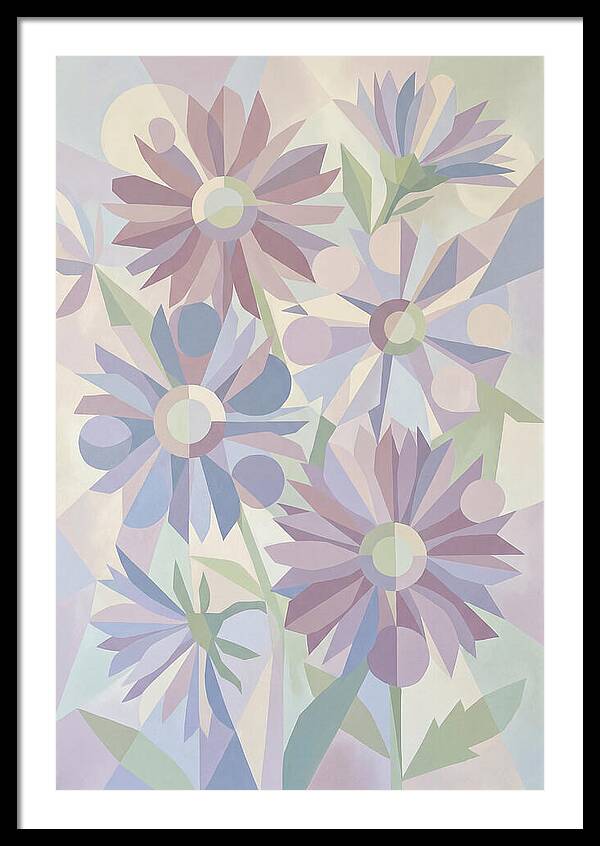 Aster Flowers In Soft Mauve