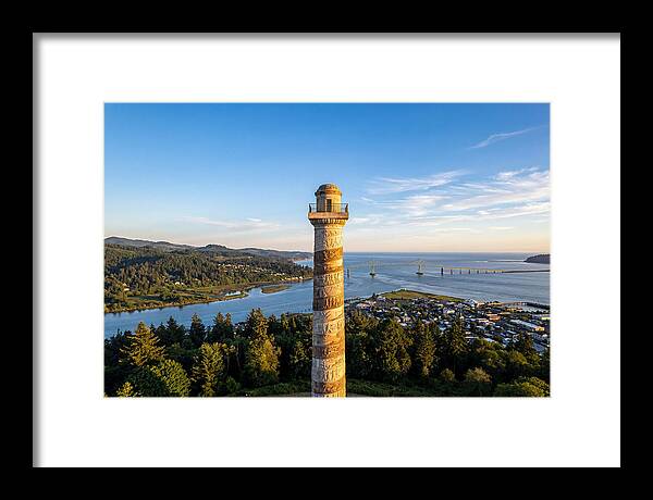 Astoria Column Overlooking The River