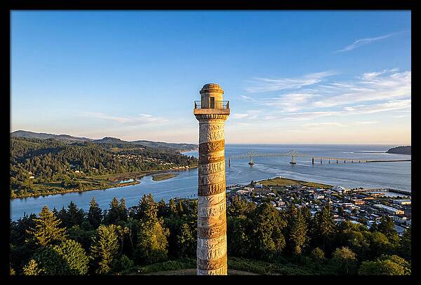 Astoria Column Overlooking The River