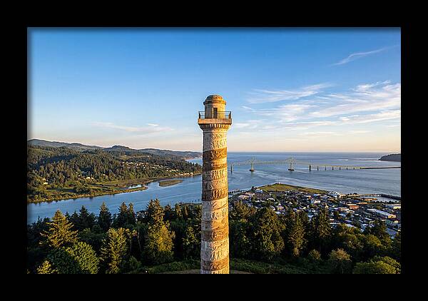 Astoria Column Overlooking The River