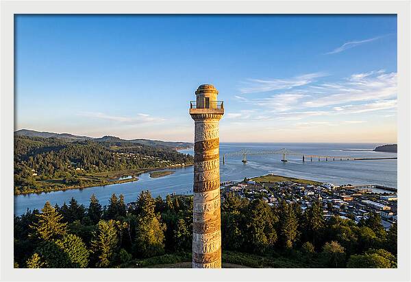 Astoria Column Overlooking The River