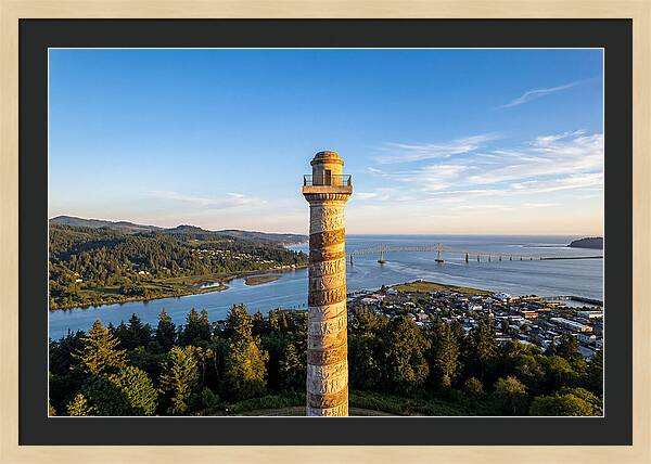 Astoria Column Overlooking The River