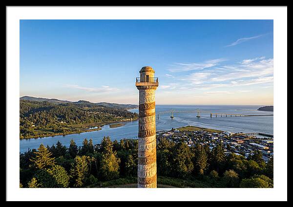 Astoria Column Overlooking The River