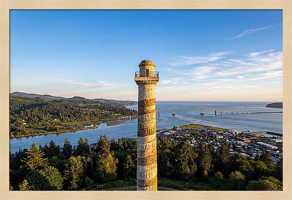 Astoria Column Overlooking The River