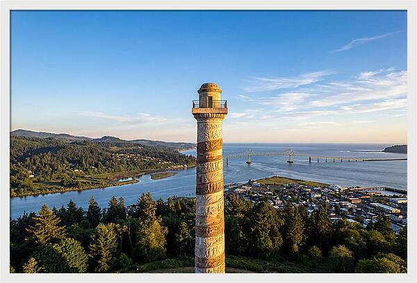 Astoria Column Overlooking The River